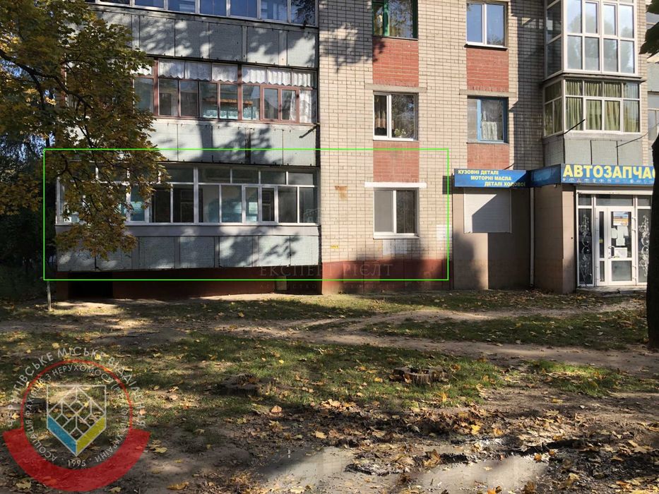 RLT V01 Продаж фасадного нежитлового приміщення пр. Миру 215, Ремзавод