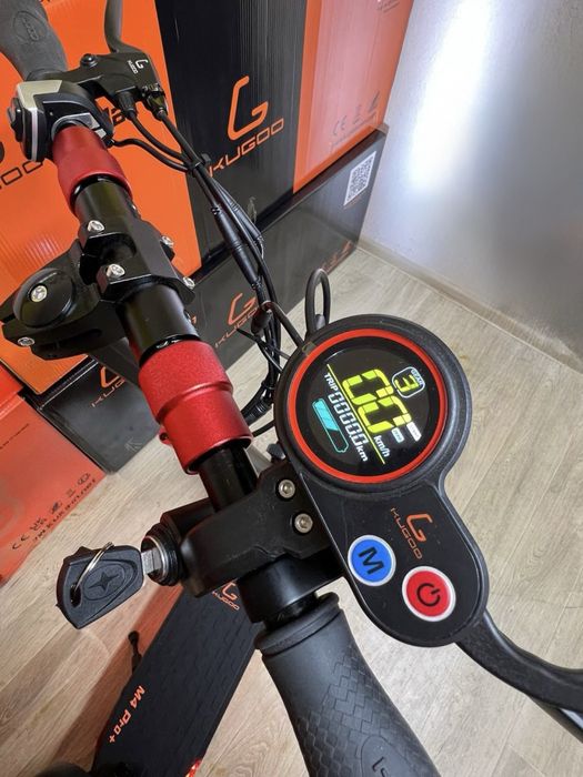 Електросамокат із сидінням Kugoo M4 Pro + 2025г (1200W. 21 Ah. 48 v)