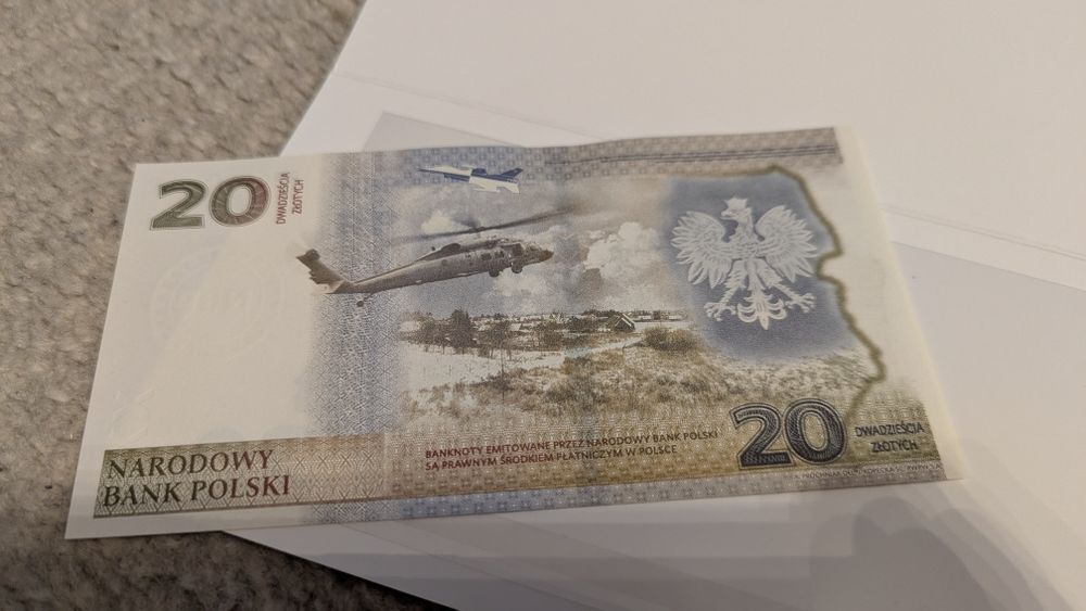Ochrona Polskiej Granicy Wschodniej banknot NBP
