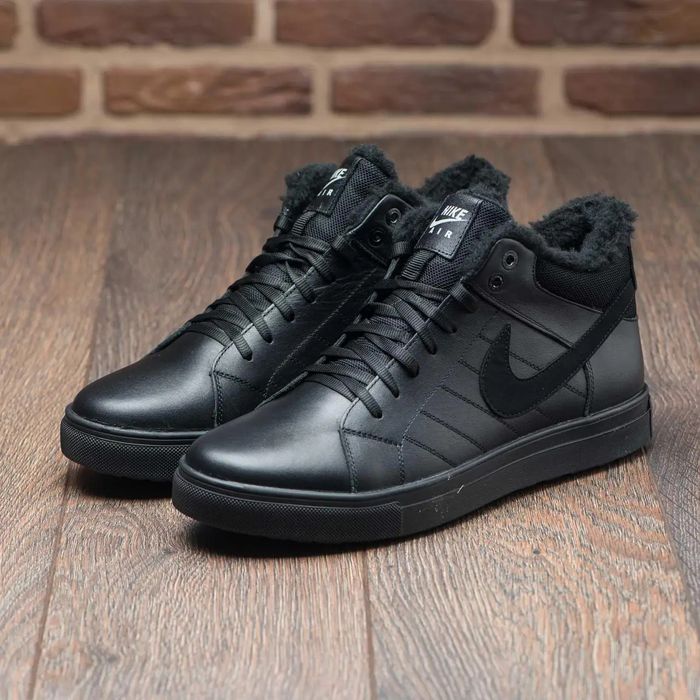 Великаны баталы NIKE мужские зимние кроссовки на меху большие размеры
