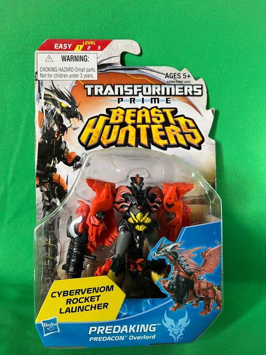 Optimus Prime  Smokescreen  Airachnid  Vehicon  Hyperspeed Wheeljack  Predaking Bulkhed Soundwave   Bumblebee Smokescreen Knock Out   Fallback -Hasbro