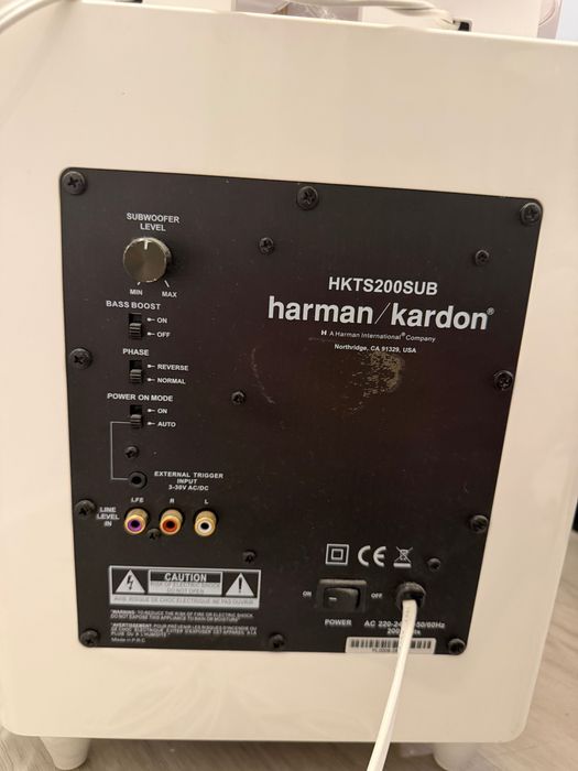 Harman/ KARDON kino domowe BIAŁE