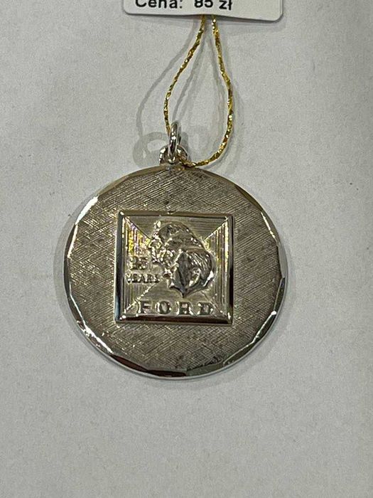 Srebrna zawieszka 25 lat Forda, pr925, 8.60gr/Komis Krzysiek