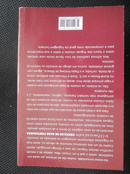 O Essencial Sobre Crioulos de Base Portuguesa, de Dulce Pereira