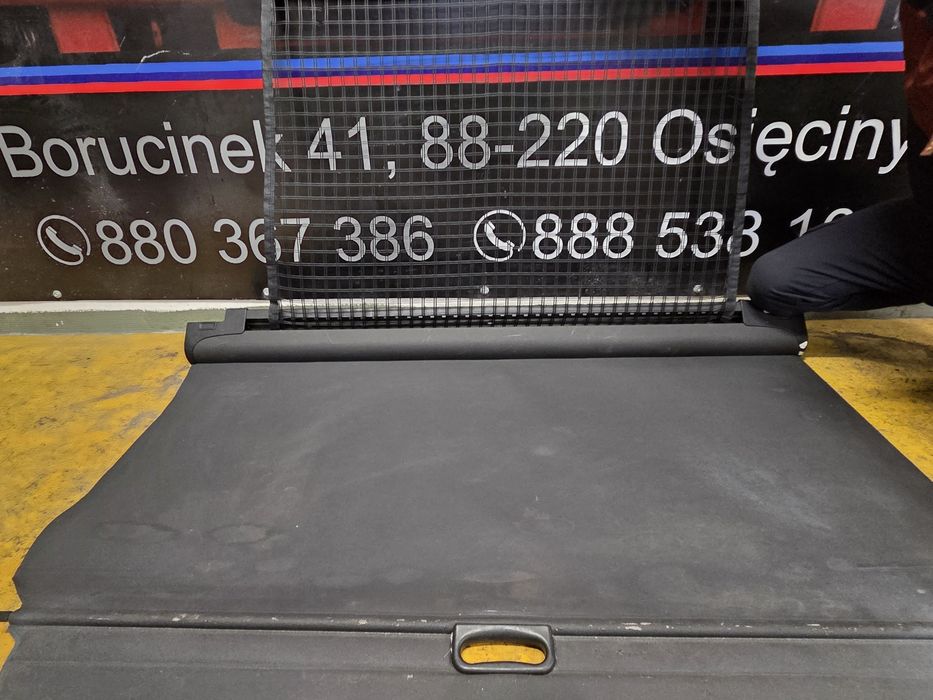 BMW E39 Roleta Bagażnika z Siatką Czarna Ładny Stan 8.236357
