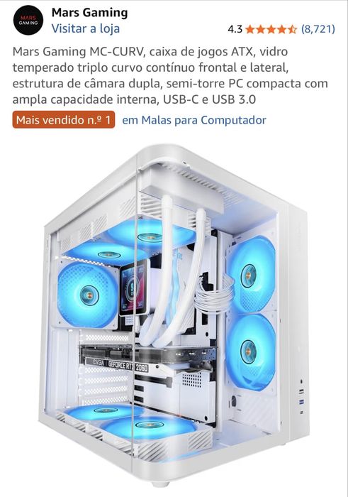 GABINETE NOVO LACRADO!