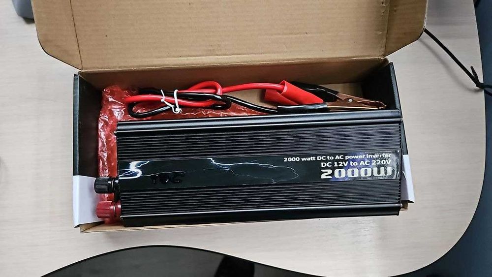 Перетворювач напруги, Інвертор, 12В, 2000W/4000W