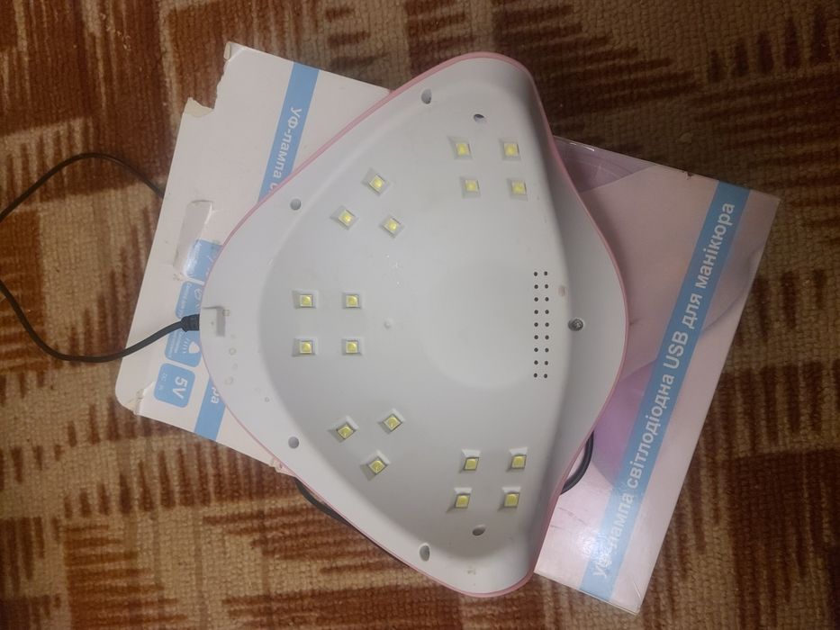 Уф-лампа світлодіодна USB для манікюра