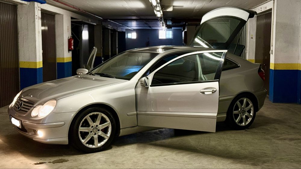 Mercedes Sportcoupe C200 Kompressor (poucos kms) c/ sistema GPL