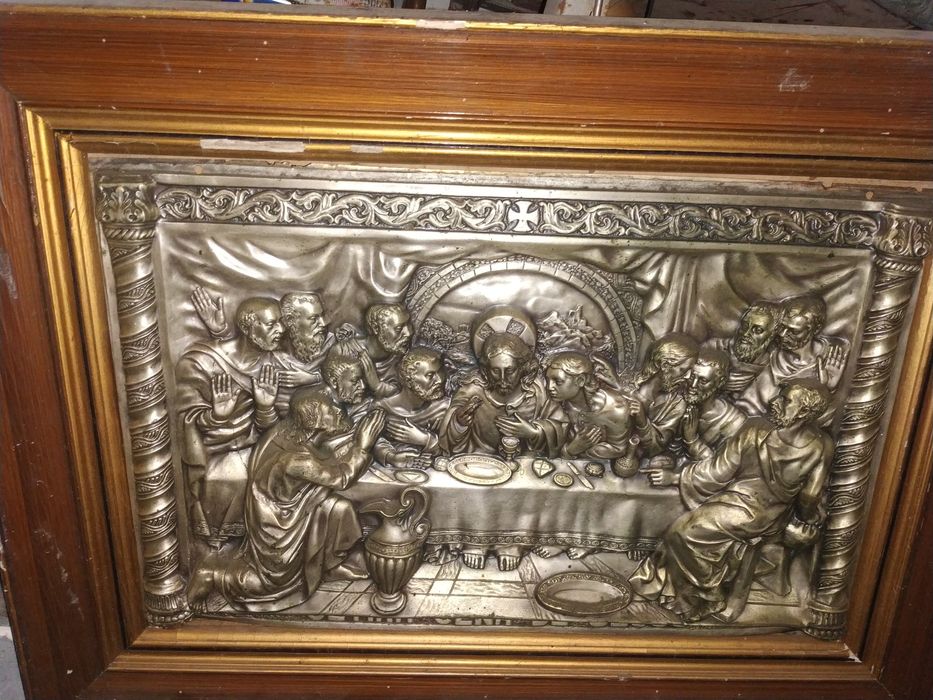 Quadro  com Casconha de prata64309804106497122