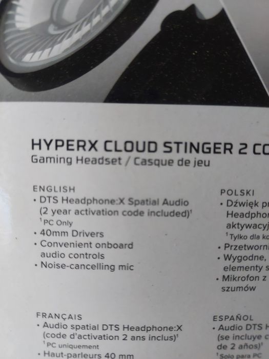 Hyperx Stinger 2 Core NOVO