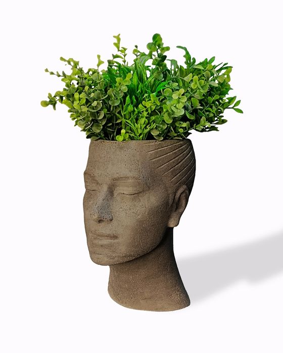 Бетонні вазони та кашпо