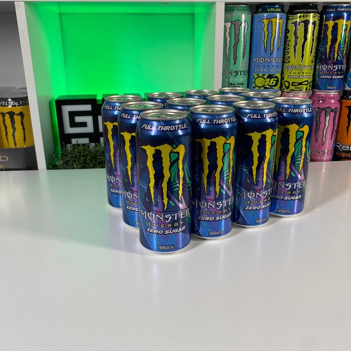 Напій енергетичний Monster Energy Ultra White Енергетик монстр Білий без цукру Асортимент