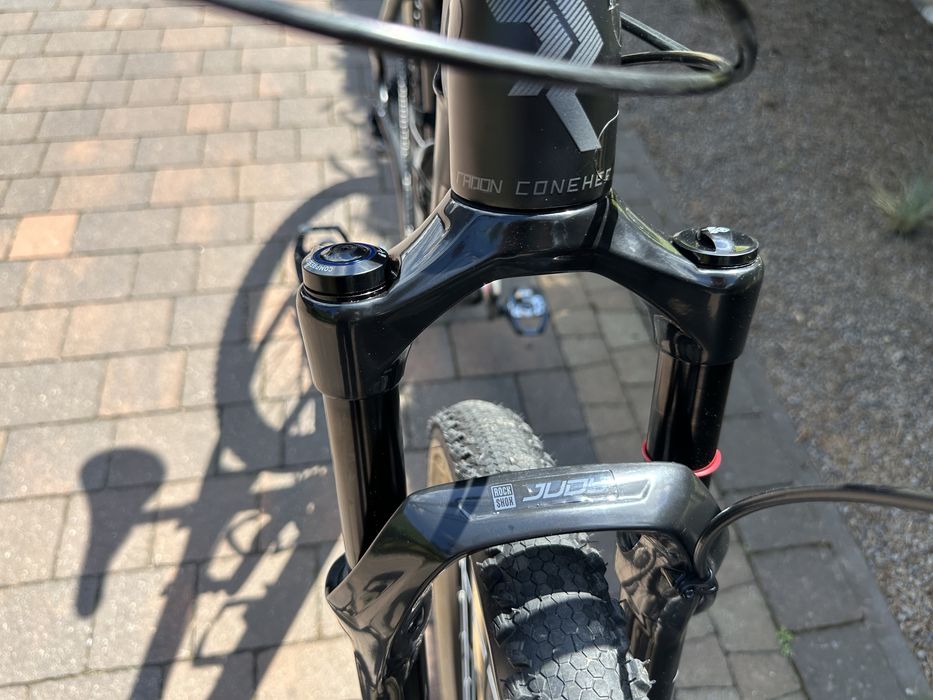 Radon black sin rower mtb  rama karbon