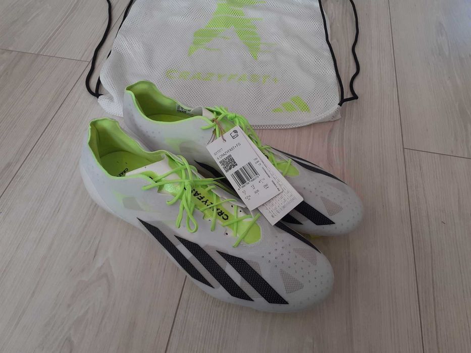 Profesjonalne buty piłkarskie korki Adidas X Crazyfast+ FG r. 47 1/3