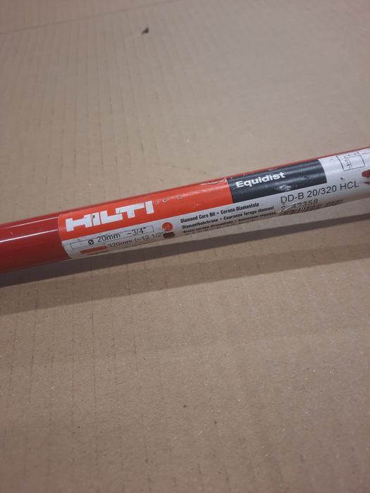 Hilti wiertło fi 20 mm do wiertnicy