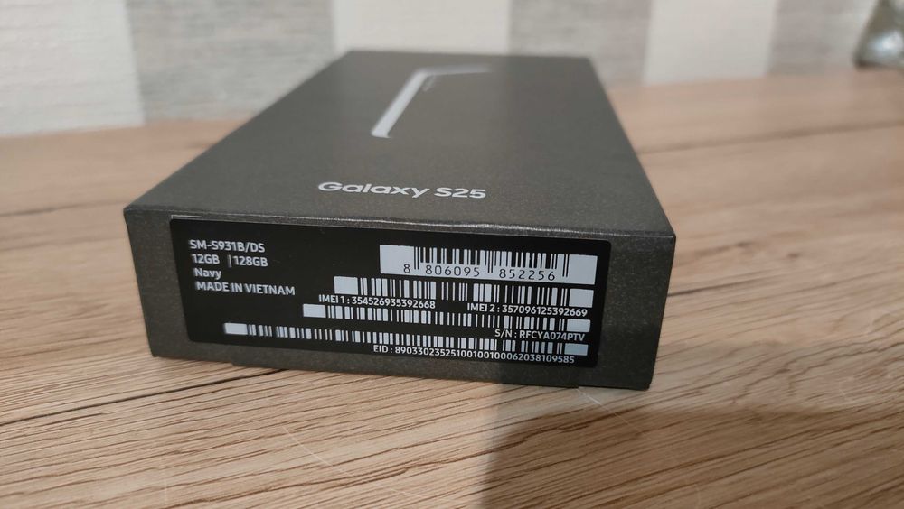 Nowy Samsung S25 12G | 128GB Navy