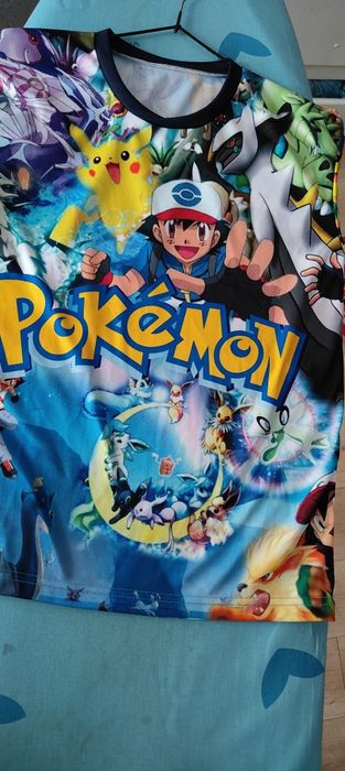 Koszulka Pokemon Bluzka chłopięca rozmiar ok. 152