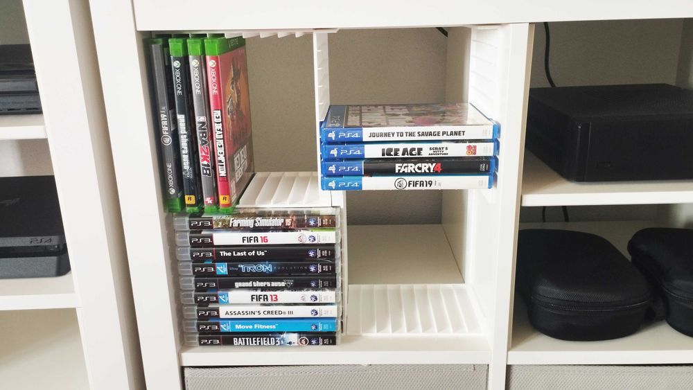 IKEA Kallax - Suporte para Jogos PS3/PS4/PS5/XBOX