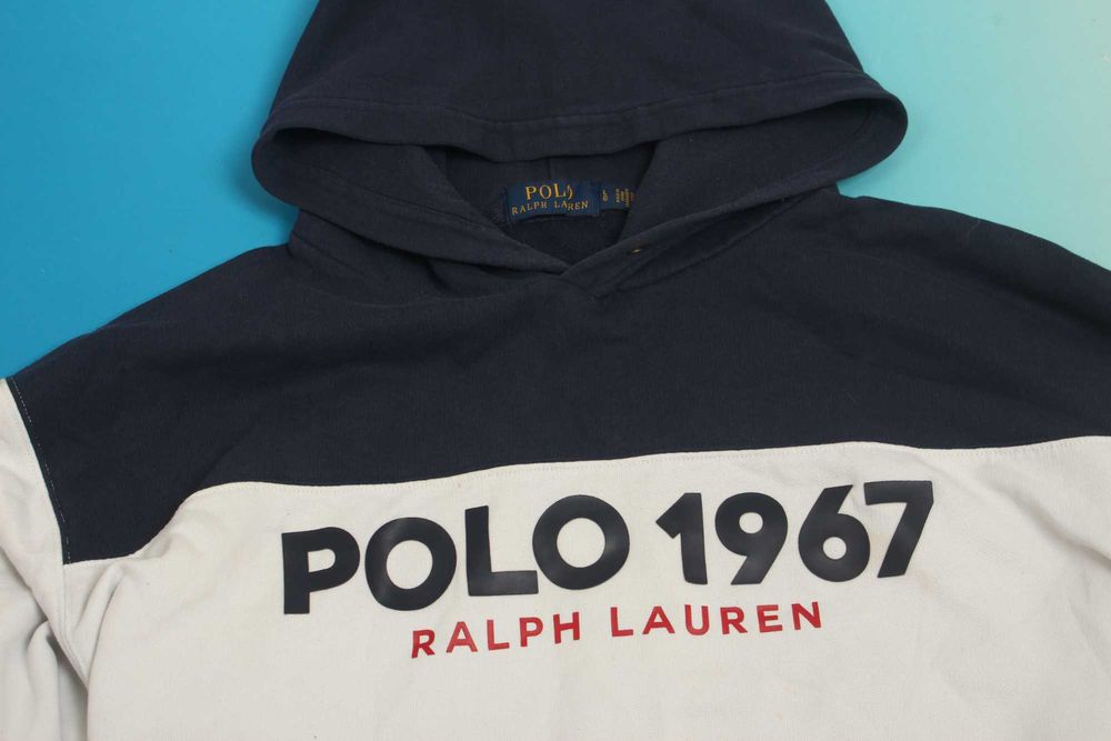 Polo Ralph Lauren Bluza bawełniana z kapturem