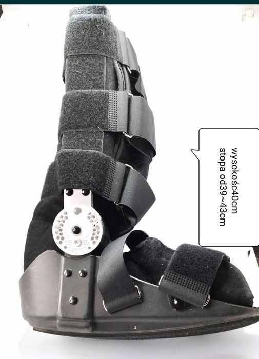 Orteza stopowo-goleniowa z regulacją kątową