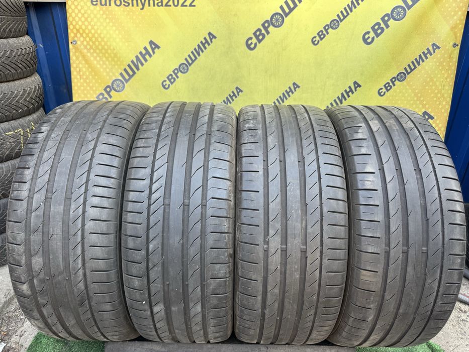 Шини Continental 245/45r19 комплект літо склад б/у