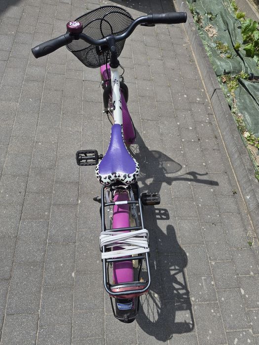 Rower dziecięcy dla dziewczynki