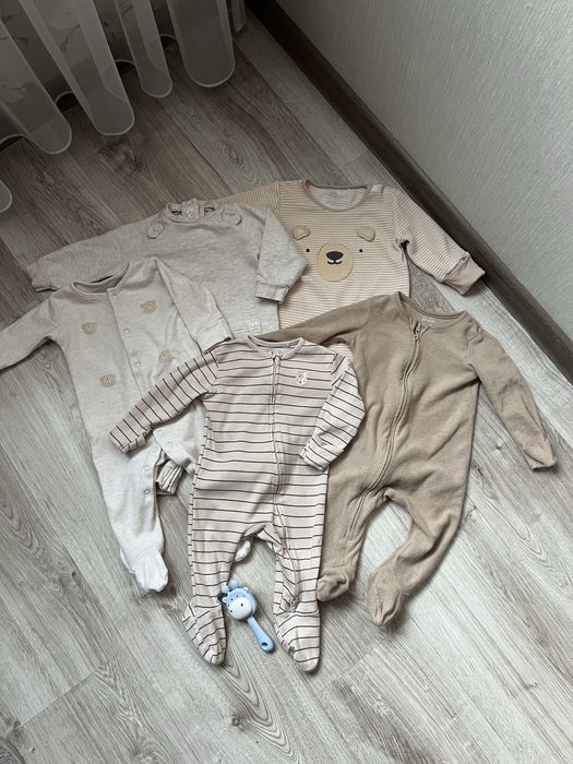 Набір чоловічків -ромперів на 3-6м