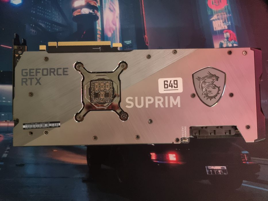 Msi RTX 3080TI suprim X 12GB