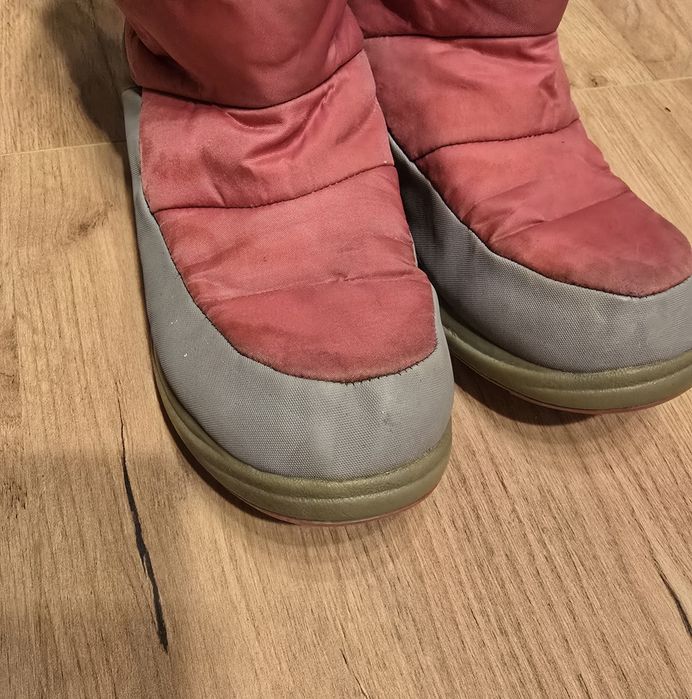 Śniegowce dziewczęce rozmiar około 34 - 35