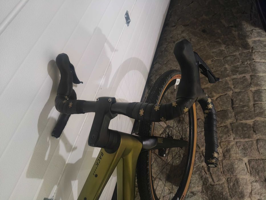 Bicicleta gravel  Rose back road carbono