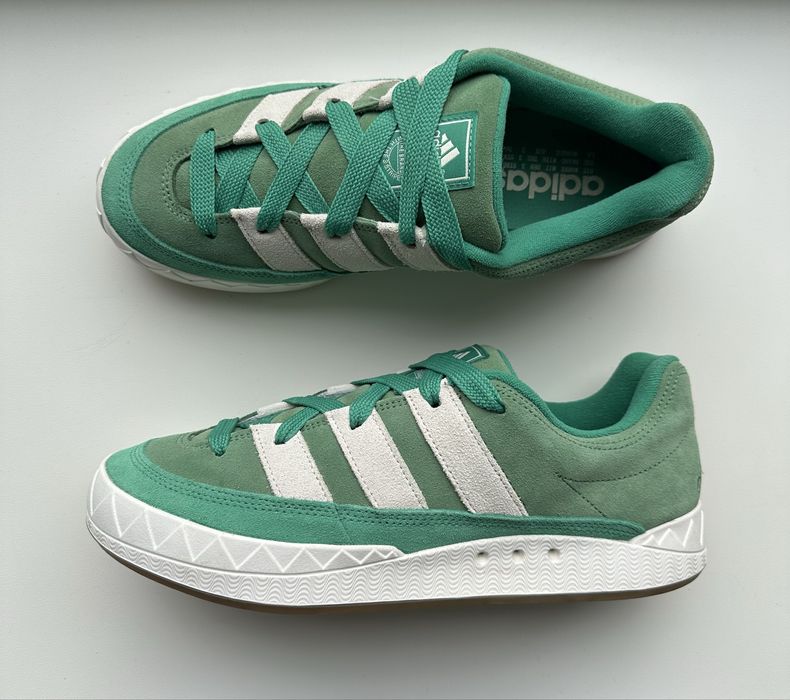 Кросівки чоловічі Adidas Adimatic Shoes Green ID8267  44 розміру