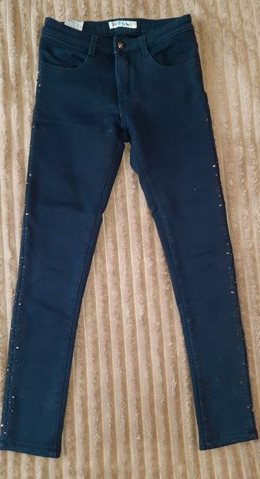 Джинсы для девочки утепленные