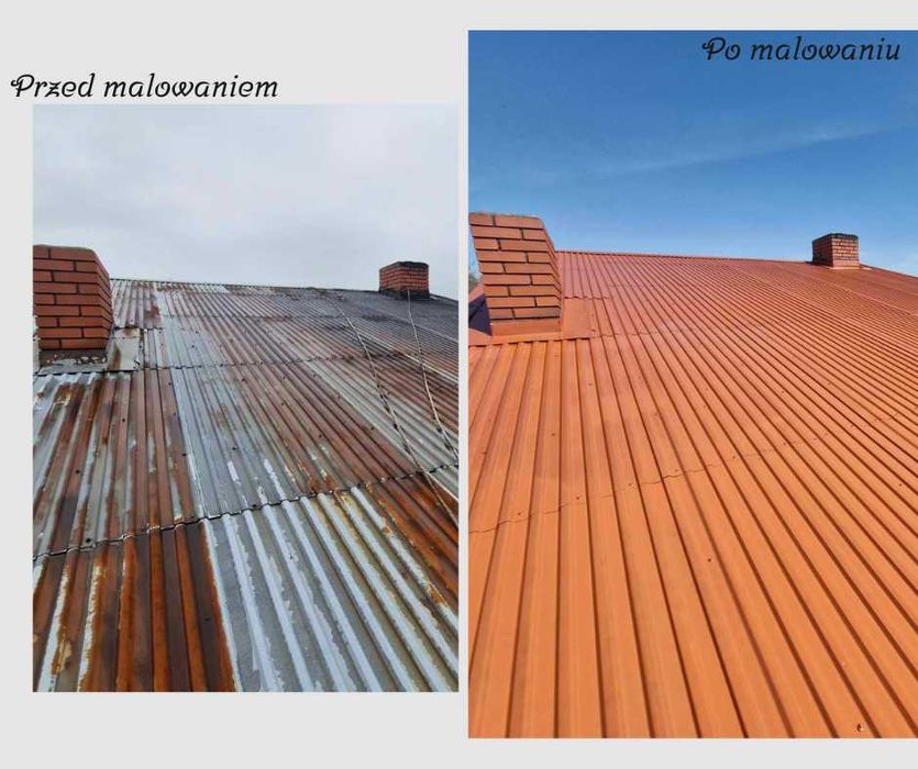 Mycie i malowanie dachów