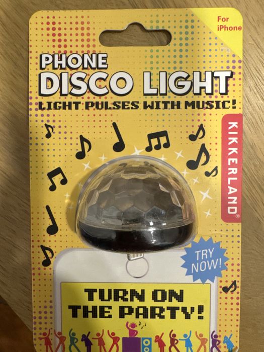 Phone disco light