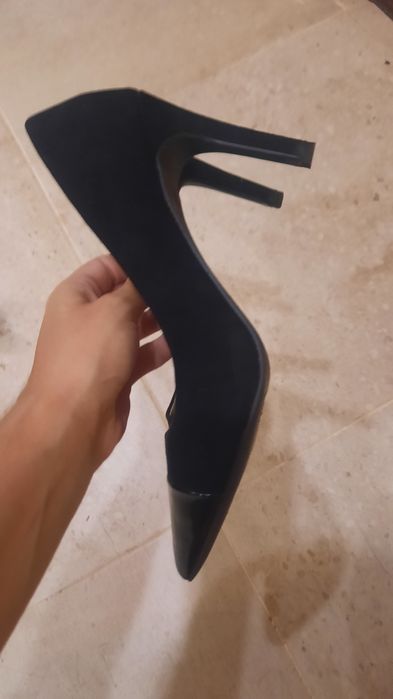 Sapatos salto fino Zara 36