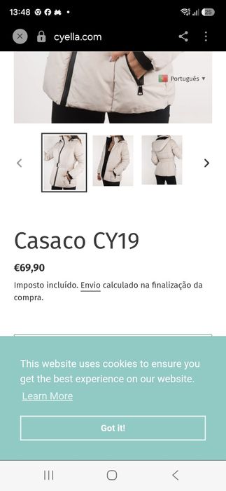 Blusao novo sem etiqueta da Stradivarius