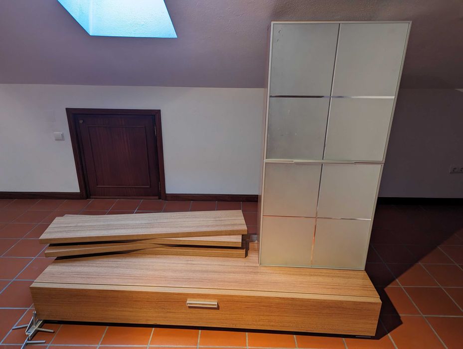 Móvel para TV com gaveta dupla