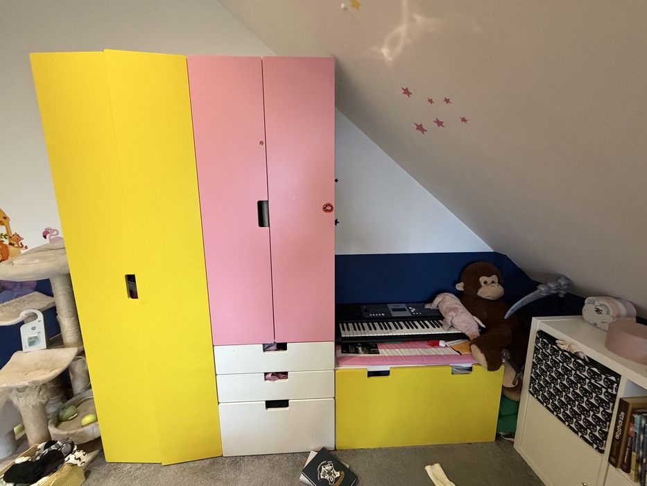 Ikea, konplet 2 szaf i komody