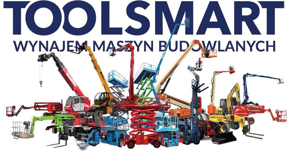 Wynajem maszyn budowlanych, podnośniki, ładowarki, wózki widłowe,