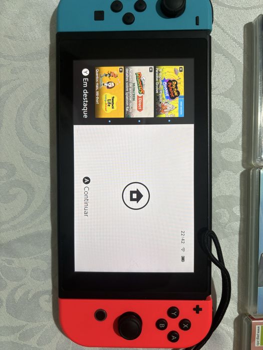 Nintendo Switch + jogos
