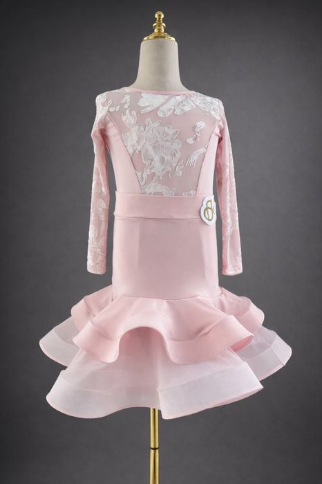 Рожева тренувальна латина 130 розмір