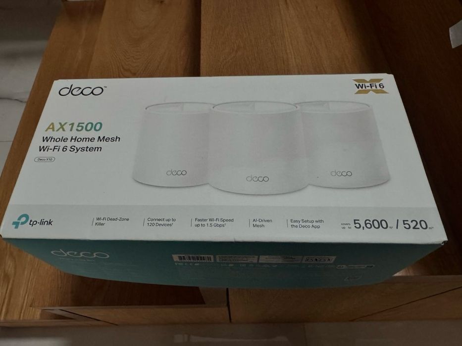 Sistema Mesh TP-LINK Deco X10 (3-Pack)