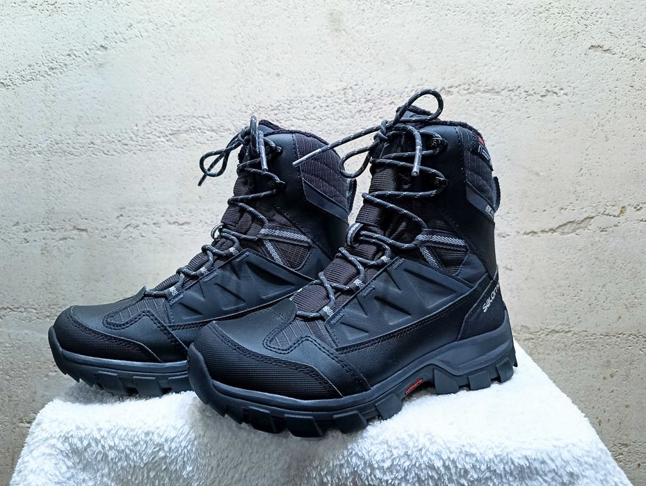 Śniegowce SALOMON CHALTEN TS CSWP WATERPROOF r.37 1/3 ocieplane stan idealny
