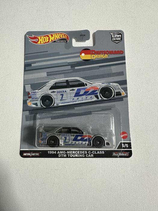 Hot wheels premium 1994 amg-mercedes c-class dtm touring car c klasa mercedes deutschland design