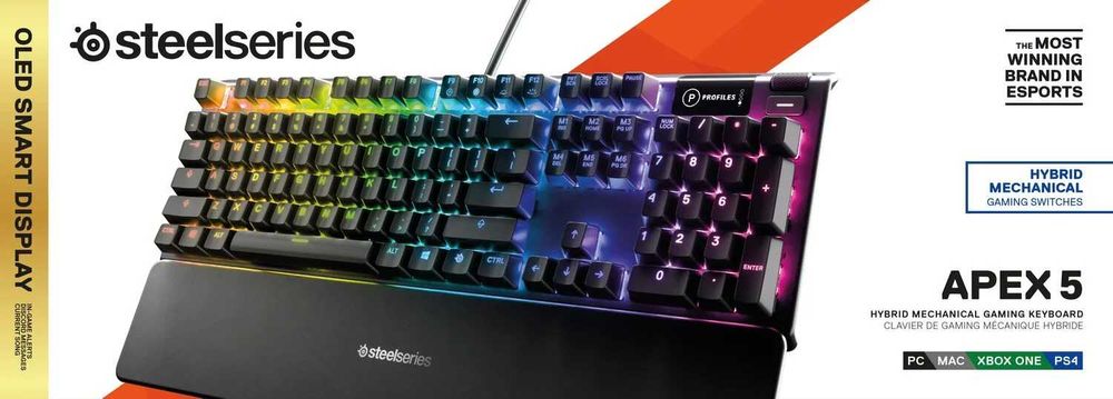 Klawiatura SteelSeries APEX 5