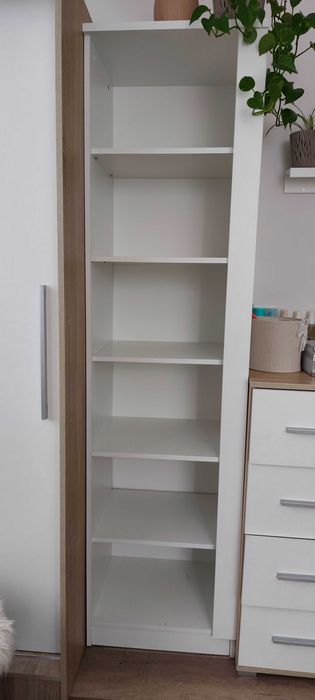 Biały  regał 190cm