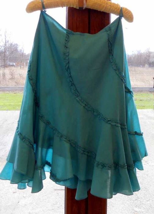 Spódnica damska styl bananowy