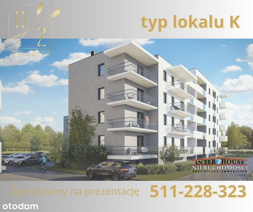 Nowe deweloperskie 2-pok z oddzielną kuchnią, loggią Żytnia K53 K