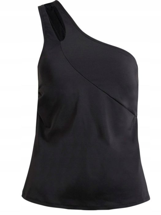 B.P.C top tankini czarny na jedno ramię r.42